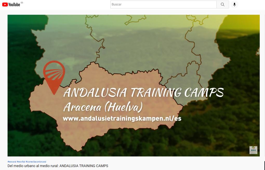 Del medio urbano al medio rural: ANDALUSIA TRAINING CAMPS