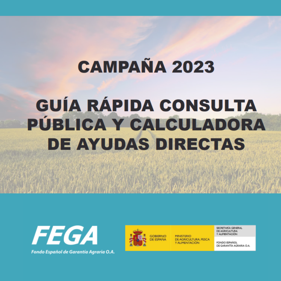 Guía rápida de consulta pública y calculadora de ayudas directas (FEGA)