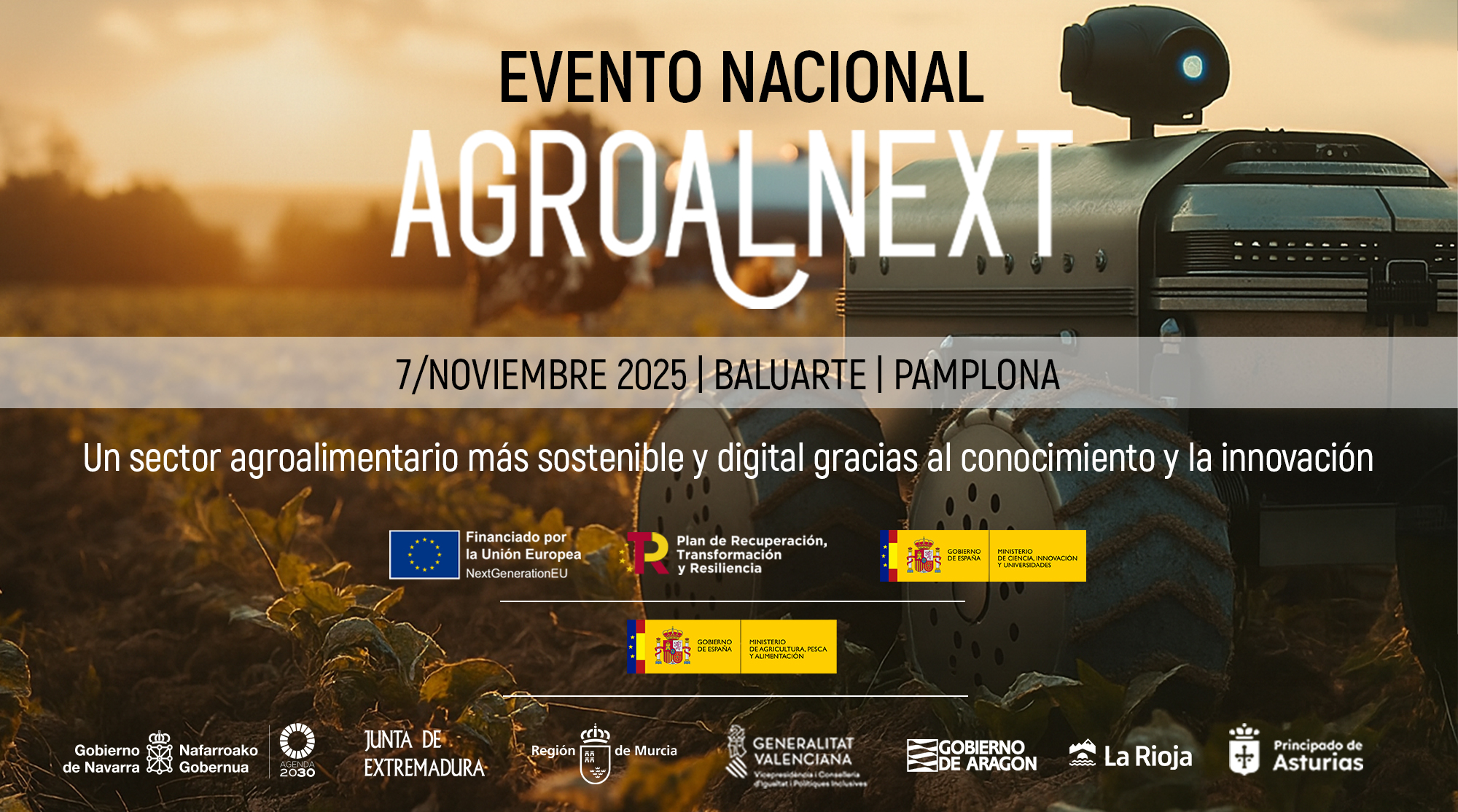 Cartel AGROALNEXT 7 de noviembre
