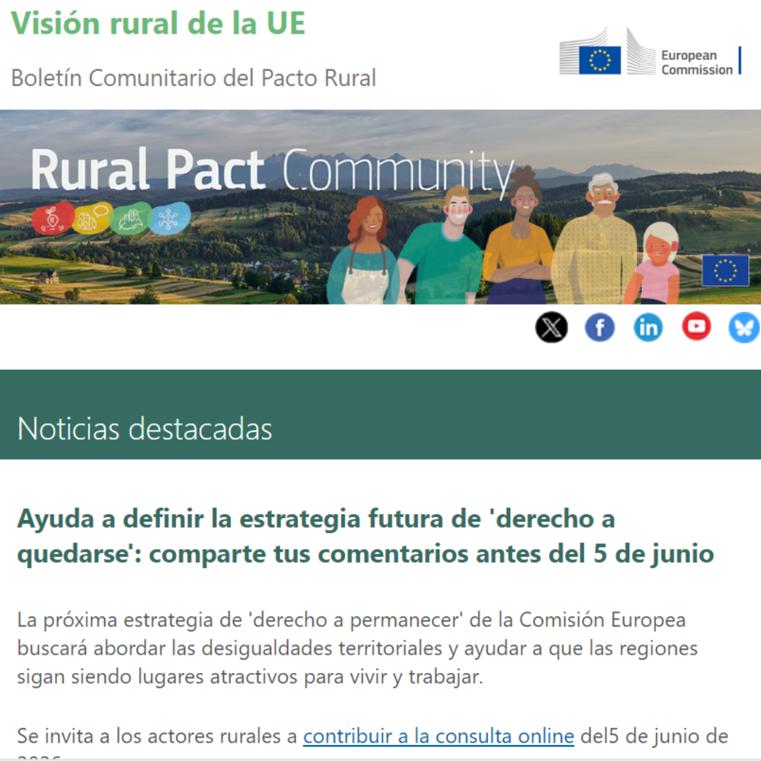 Boletín mayo Oficina del Pacto Rural