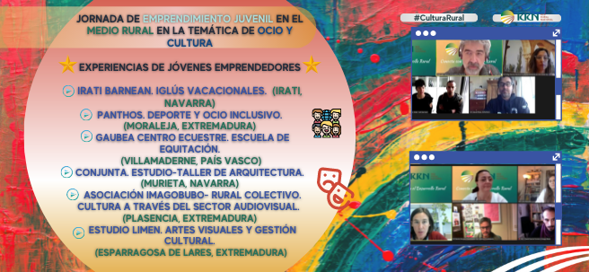 jornada sobre emprendimiento juvenil en el medio rural en el sector del ocio y la cultura