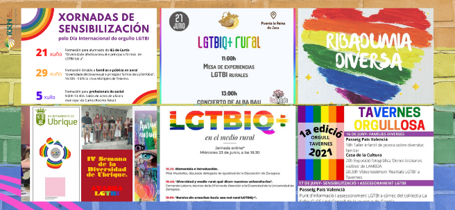 Los territorios rurales se implican en la defensa de los derechos LGTBI