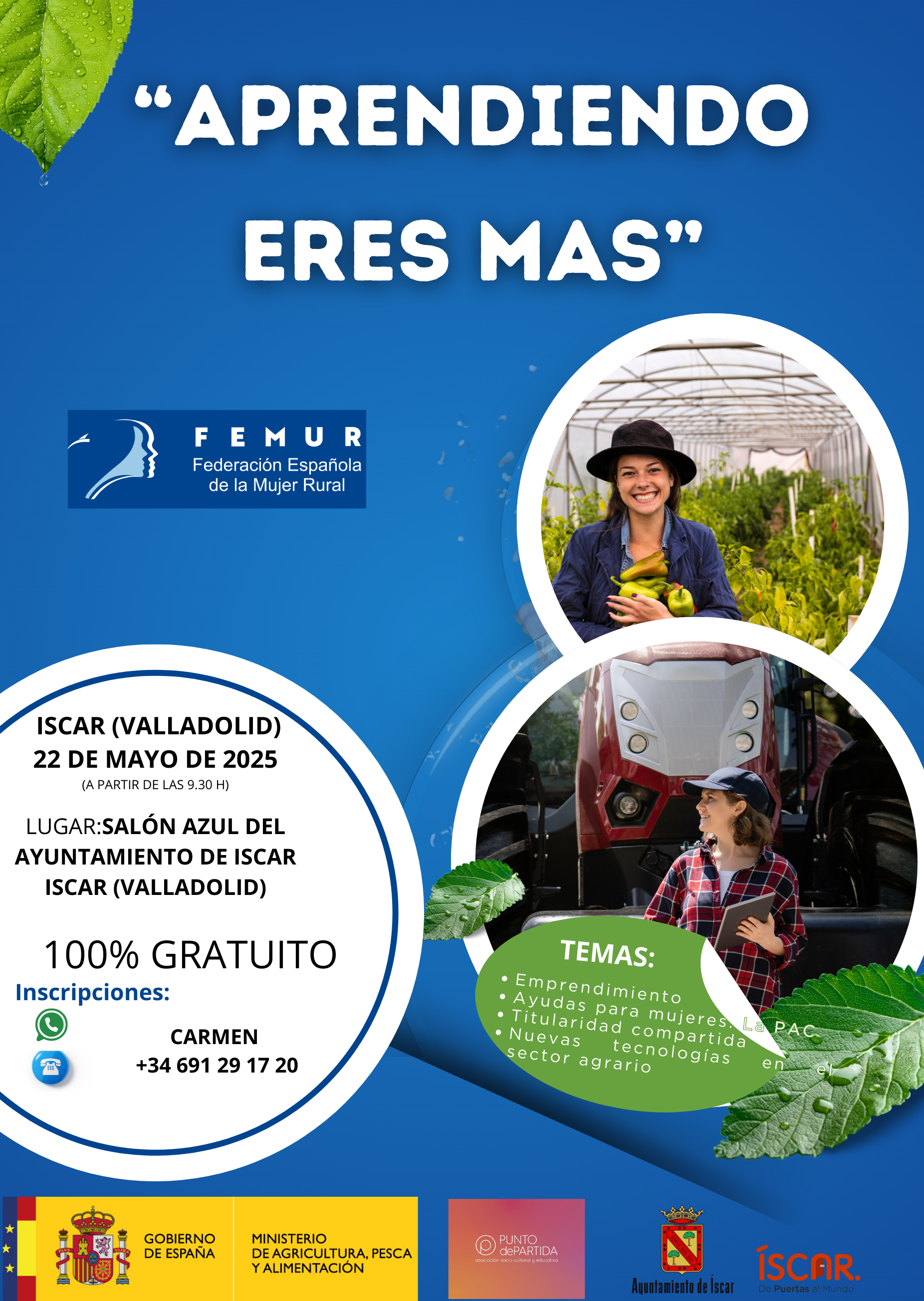 APPRENDRE QUE VOUS ÊTES PLUS 22/05/2025 ISCAR (VALLADOLID)