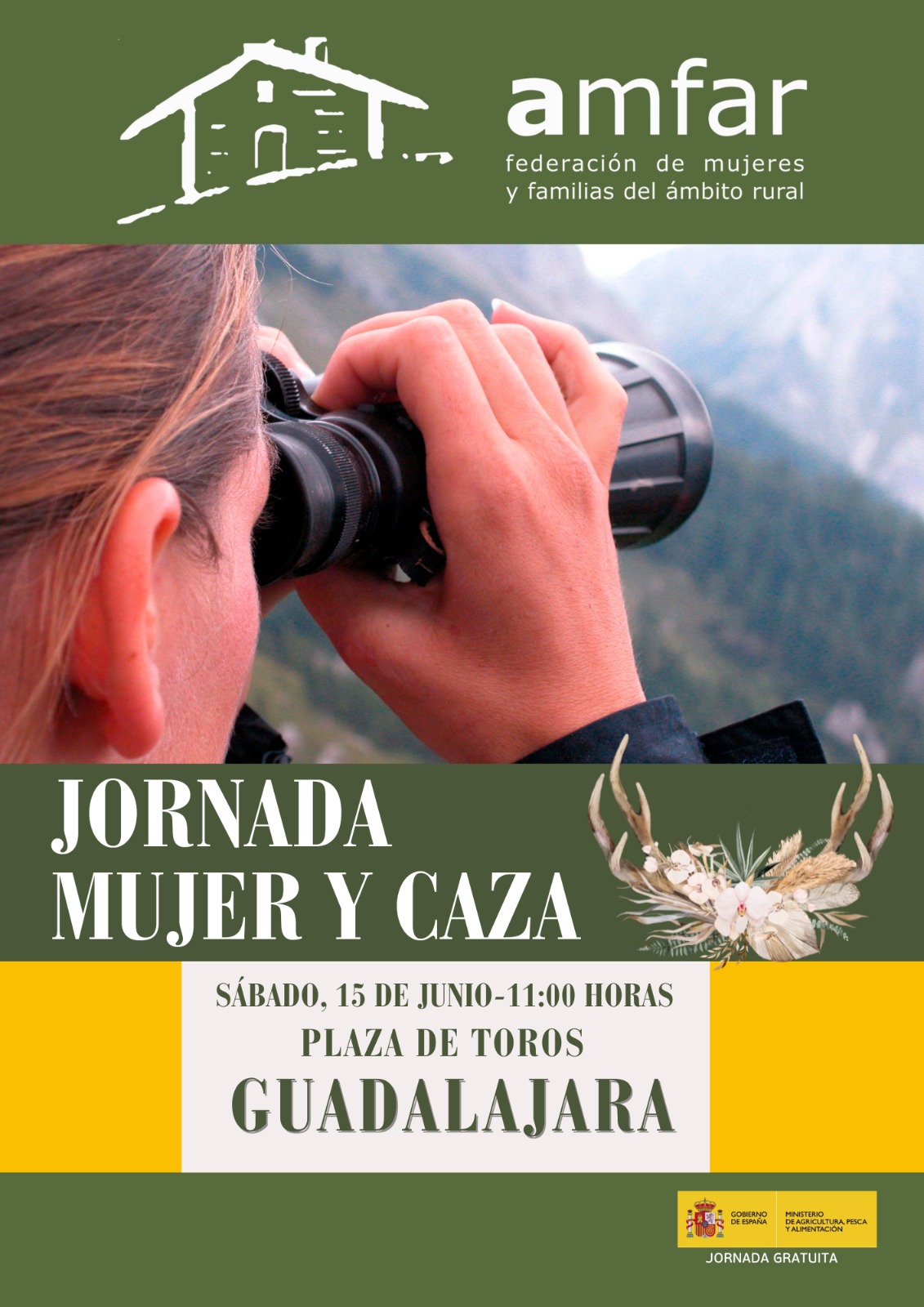 JORNADA AMFAR " MUJER Y CAZA"