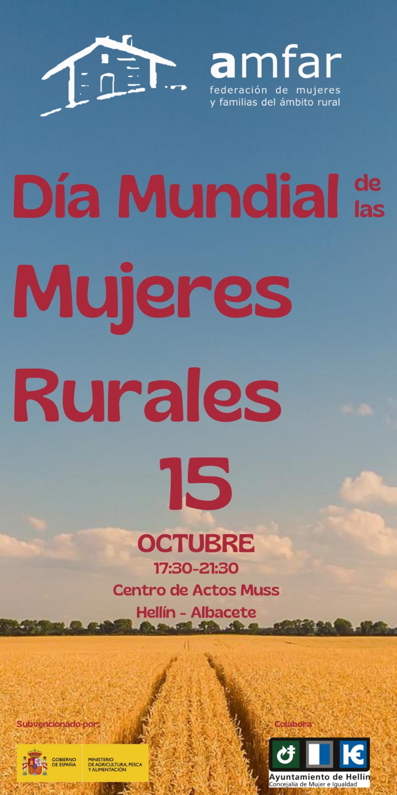 “Mujeres Rurales, Protagonistas del Desarrollo Rural”