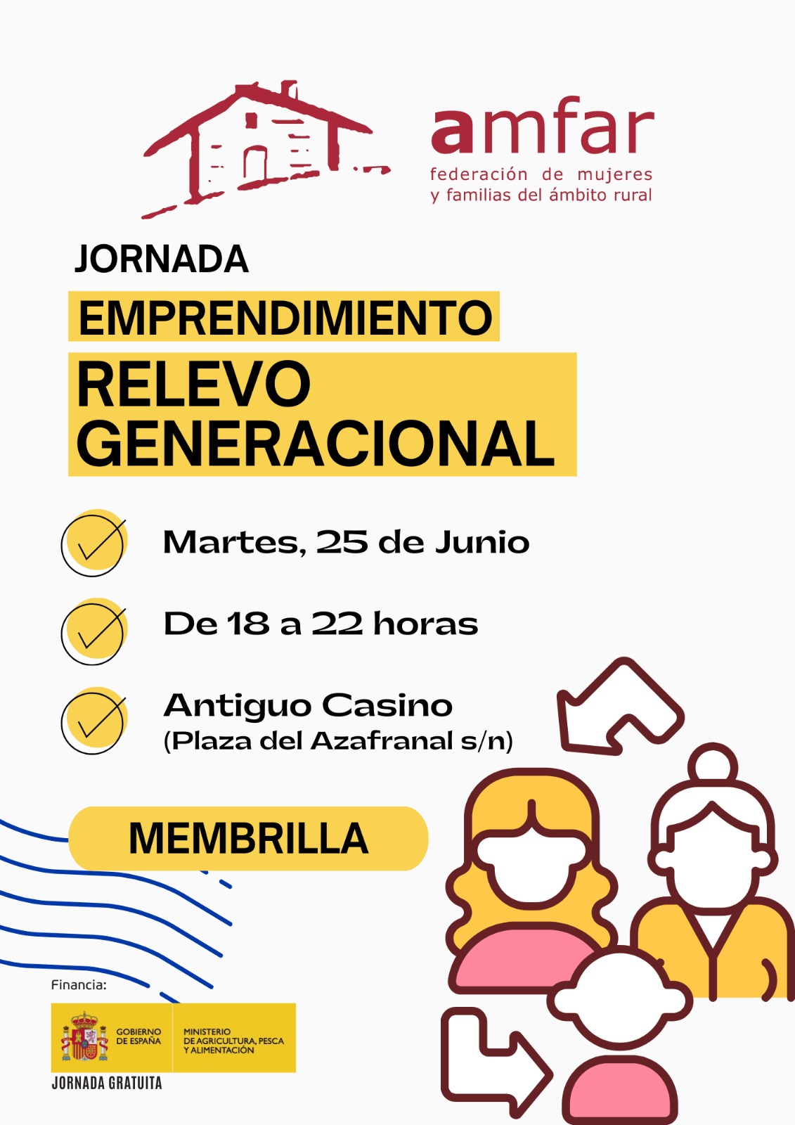 Jornada AMFAR “EMPRENDIMIENTO.-. RELEVO GENERACIONAL”.