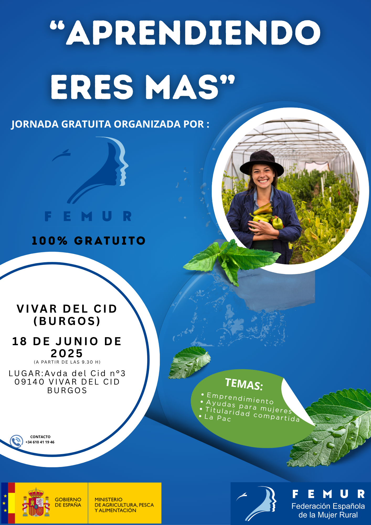 APPRENDRE QUE VOUS ÊTES PLUS 18/6/2025 VIVAR DEL CID (BURGOS)