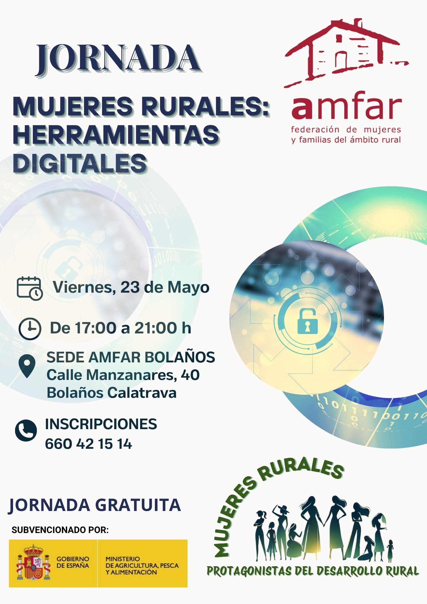 JORNADA AMFAR: “MUJERES RURALES: HERRAMIENTAS DIGITALES”