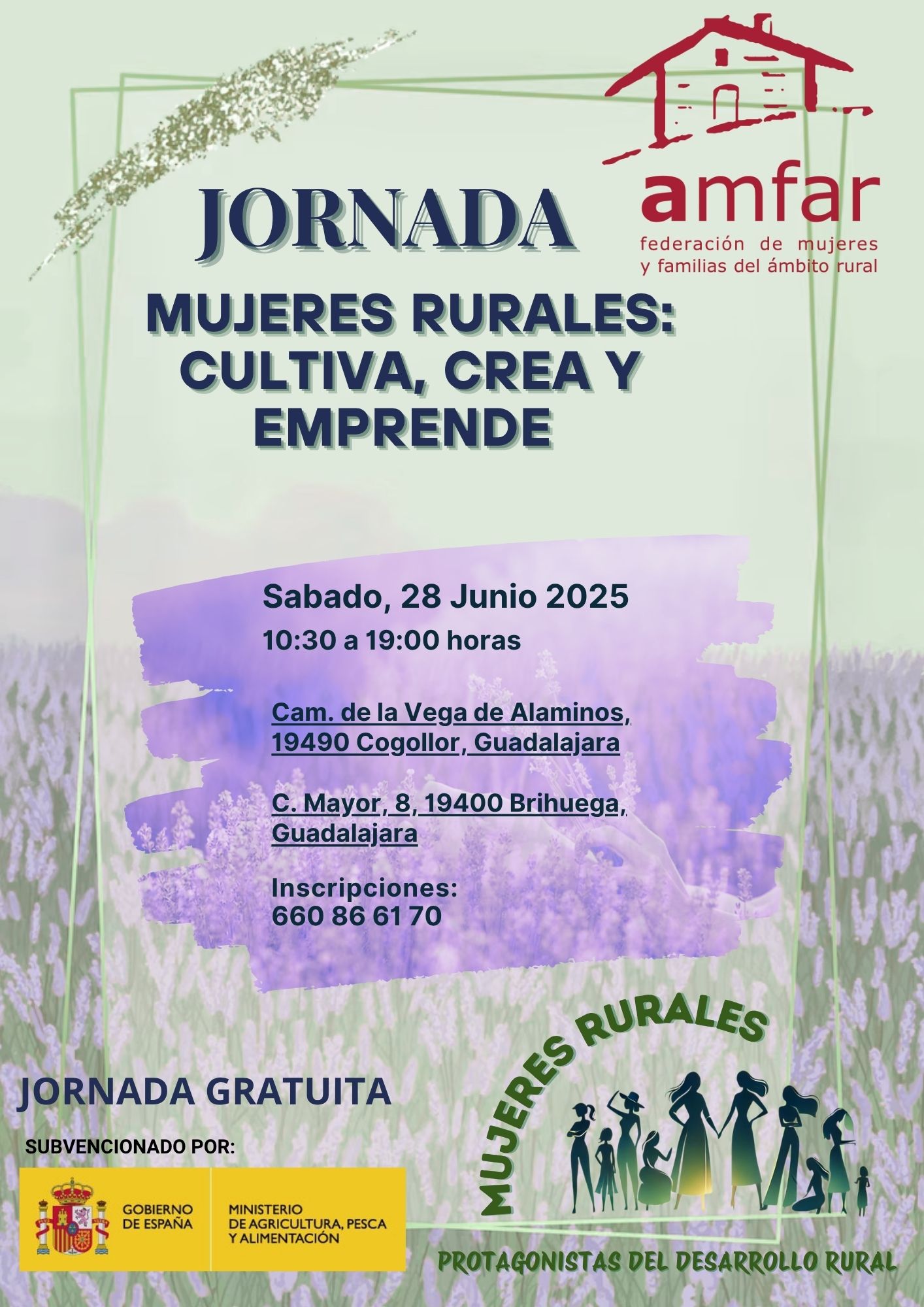 Conférence AMFAR « FEMMES RURALES : CULTIVER, CRÉER ET ENTREPRENDRE »