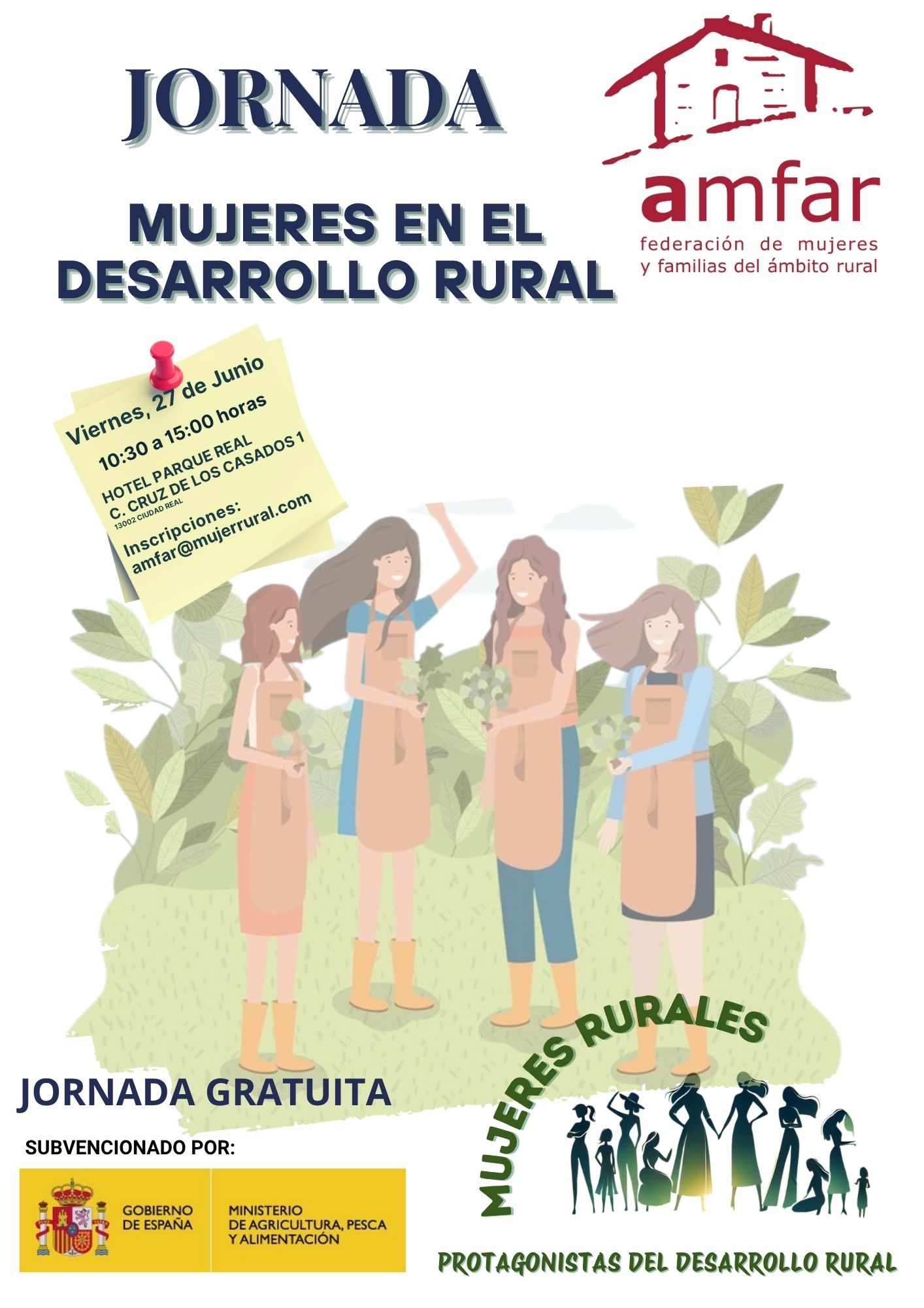 Conférence de l'AMFAR « Les femmes dans le développement rural »